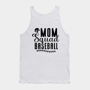 Mom squad baseball Tank Top